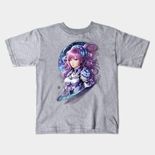 Andromeda Fantasia: AI Anime Characters Unleashed Kids T-Shirt